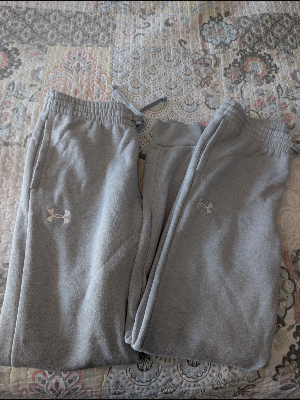 Under Armour Kids Light Gray Joggers